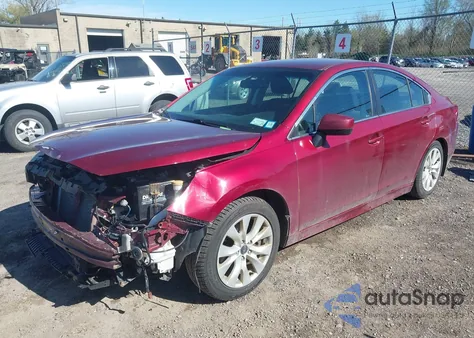2015 Subaru Legacy 2.5I Premium z USA, uszkodzony, nr VIN 4S3BNAC6XF3051836